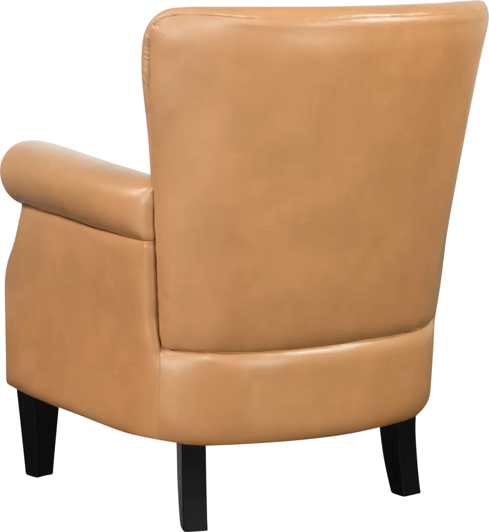 Halgo Brown Accent Chair - Thumbnail - Image 3