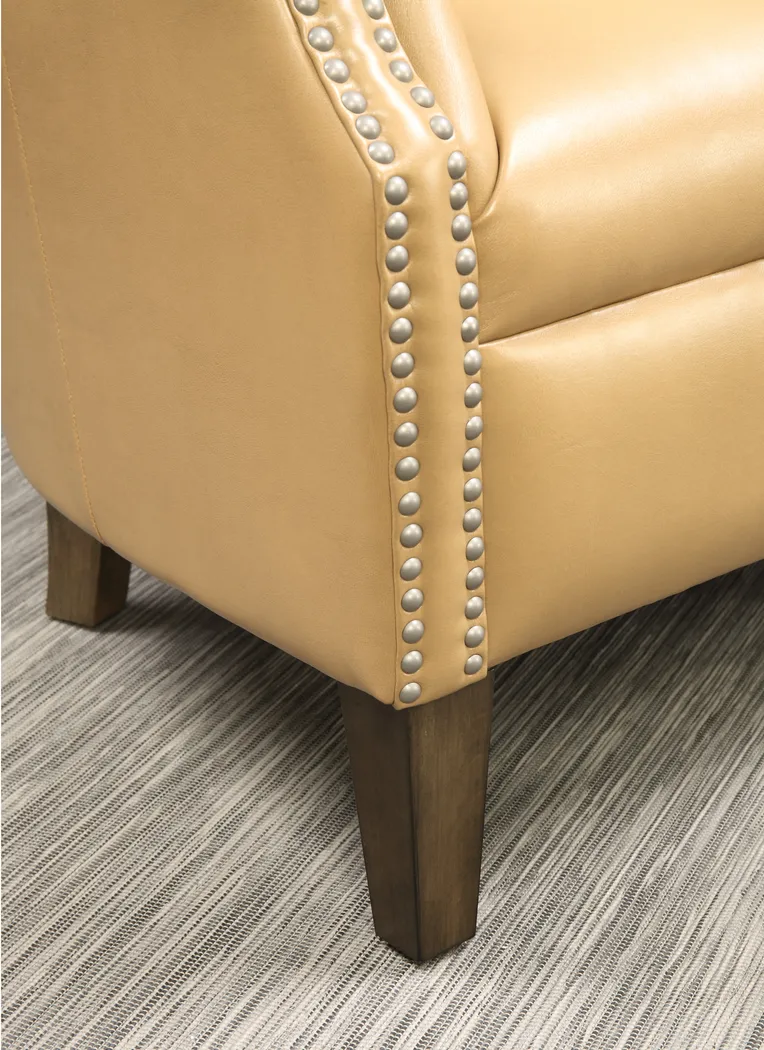 Halgo Brown Accent Chair - Thumbnail - Image 4