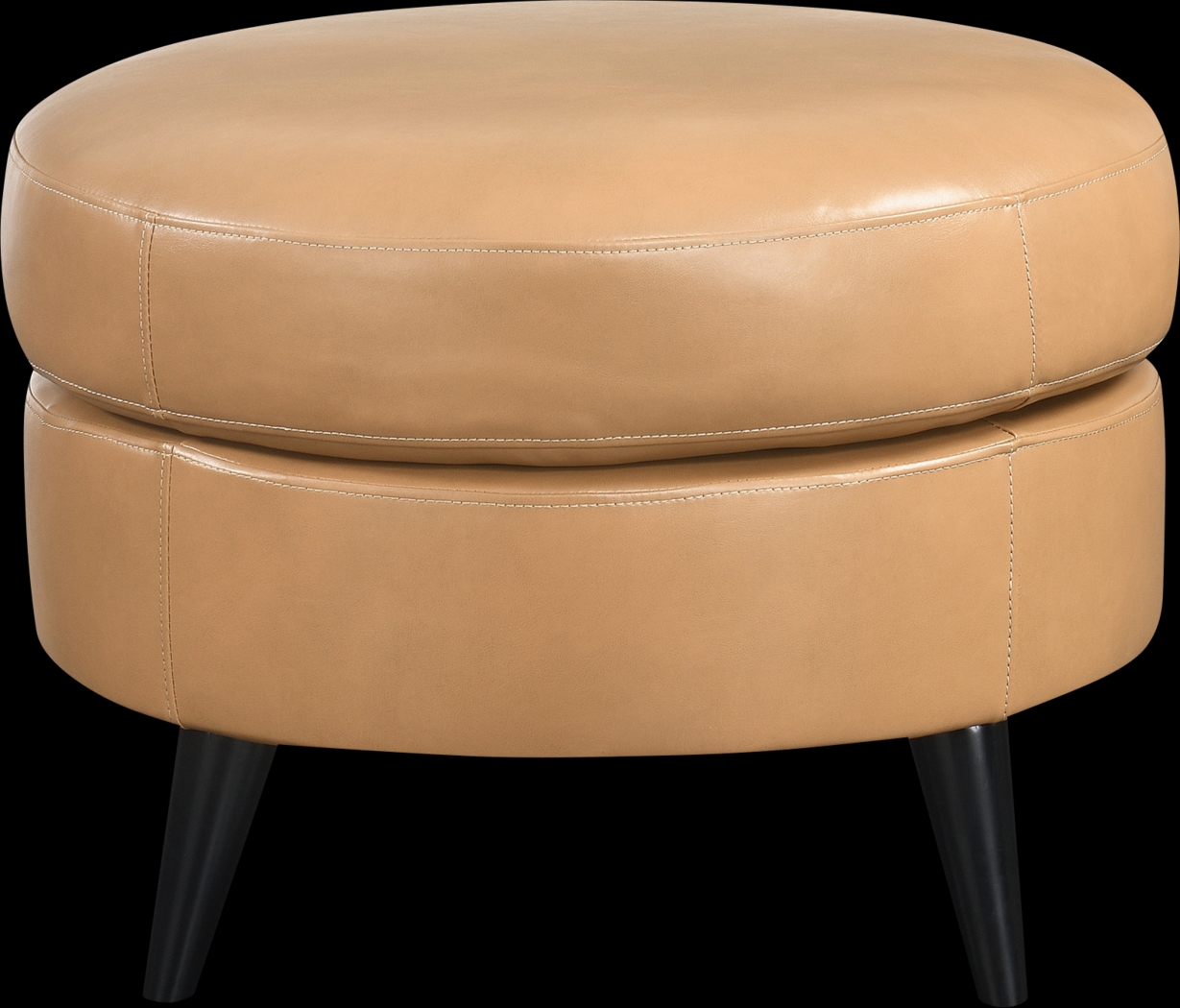 Halgo Brown Ottoman - Thumbnail - Image 1