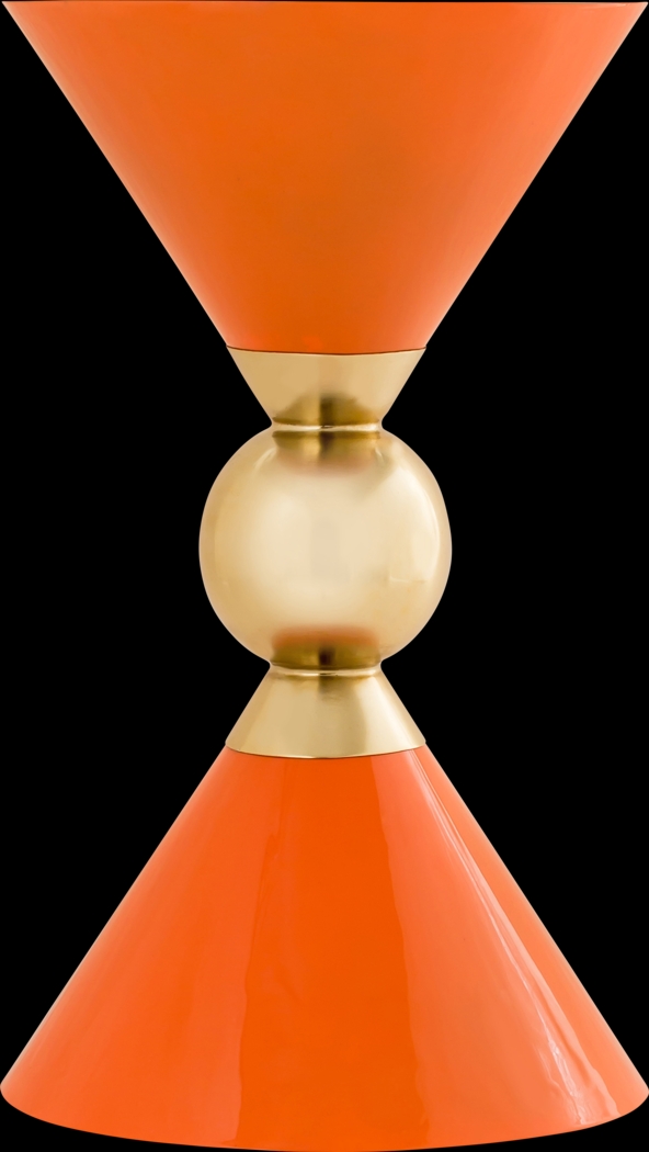 Halibel Orange Accent Table - Thumbnail - Image 2