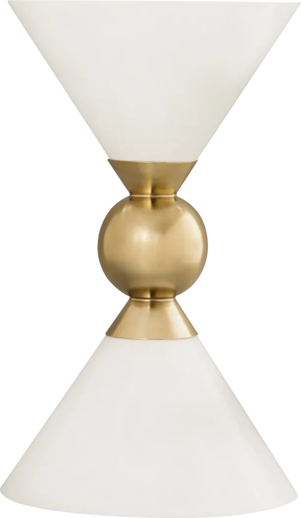 Halibel White Accent Table - Thumbnail - Image 2