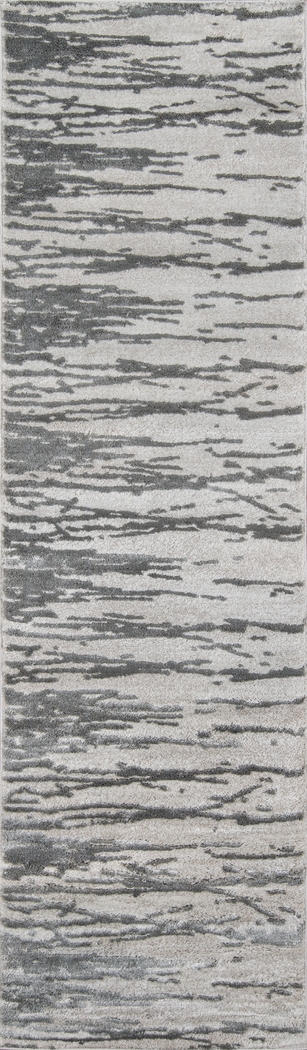Halina Gray 2'3 x 7'6 Runner Rug - Thumbnail - Image 1