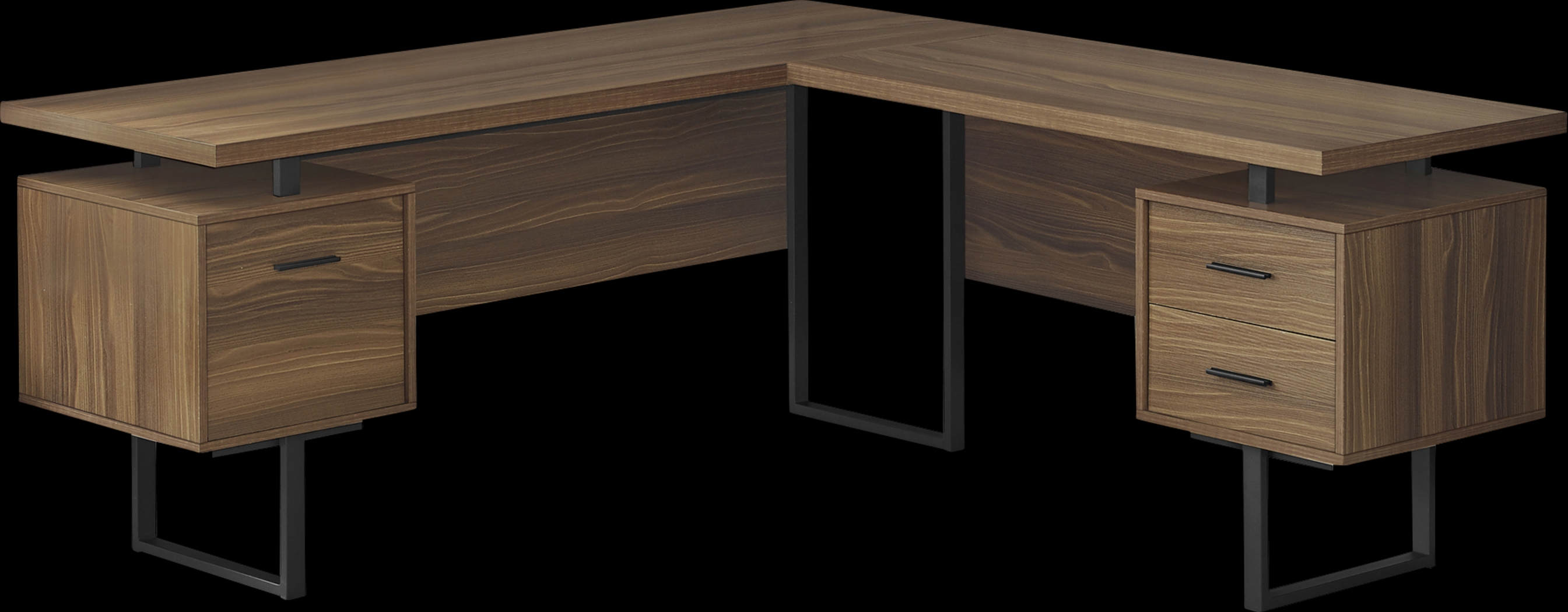 Halladay Walnut Desk - Thumbnail - Image 1