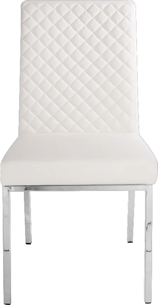 Hallam White Side Chair, Set of 2 - Thumbnail - Image 2