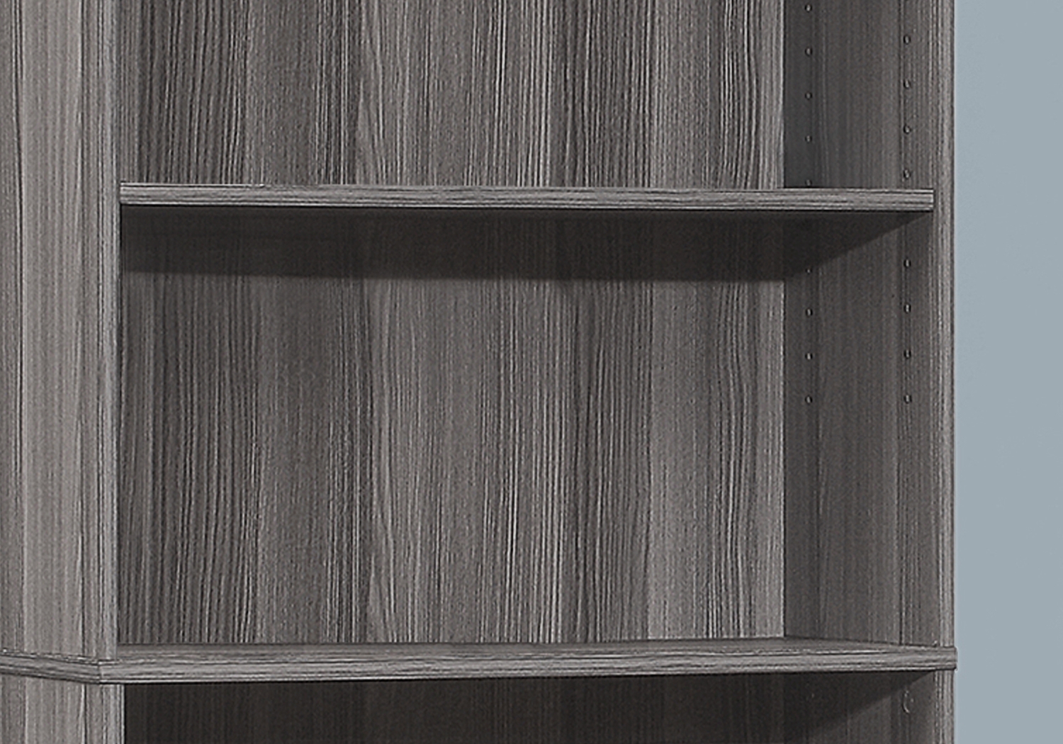 Hallbrook Gray Bookcase - Thumbnail - Image 4