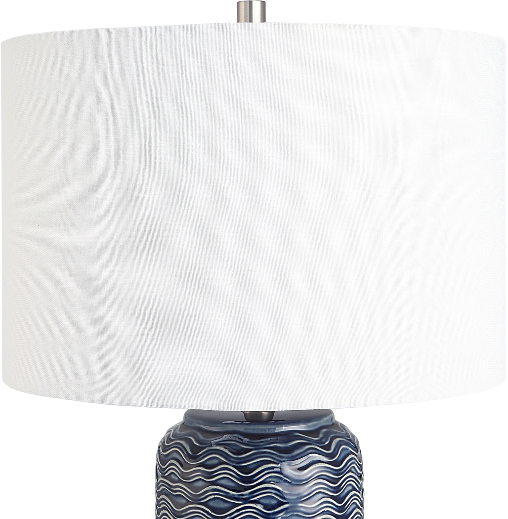 Halleck Shade Blue Lamp - Thumbnail - Image 3
