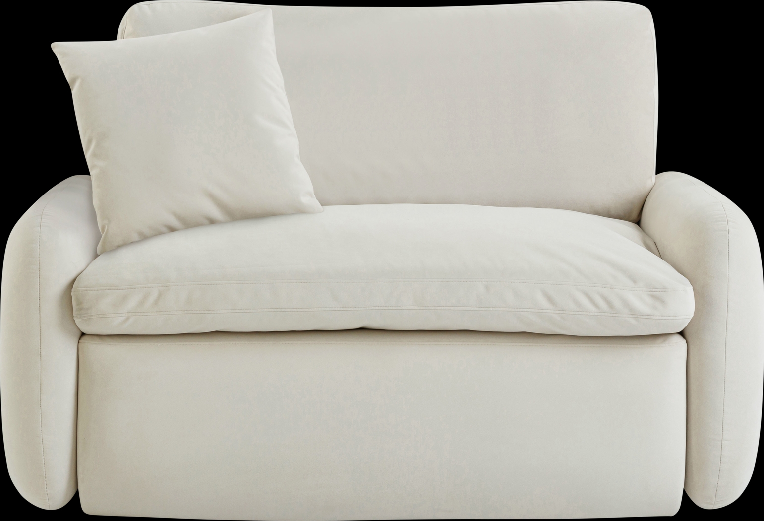 Halleluia Cream Accent Chair - Thumbnail - Image 3