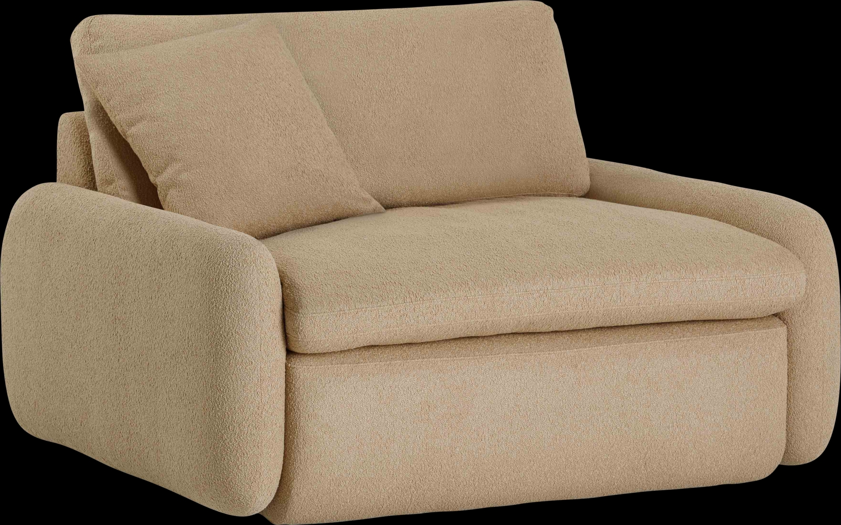 Halleluia Tan Accent Chair - Thumbnail - Image 1