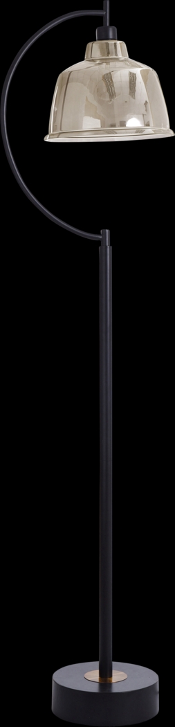 Hallen Black Floor Lamp - Thumbnail - Image 1