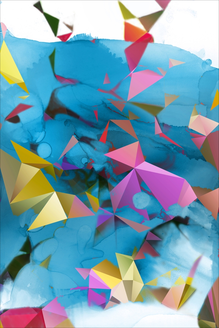 Hallene II Blue Artwork - Thumbnail - Image 1