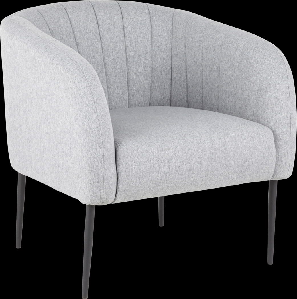Halliard Gray Accent Chair - Thumbnail - Image 1