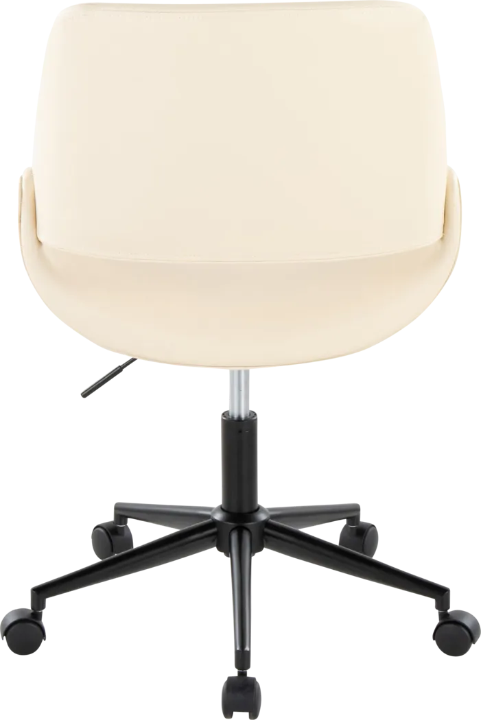 Halma I Cream Desk Chair - Thumbnail - Image 2