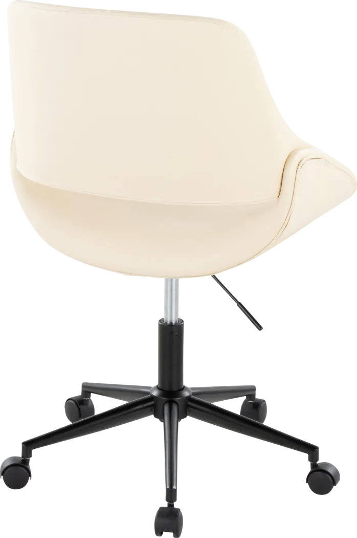 Halma I Cream Desk Chair - Thumbnail - Image 5