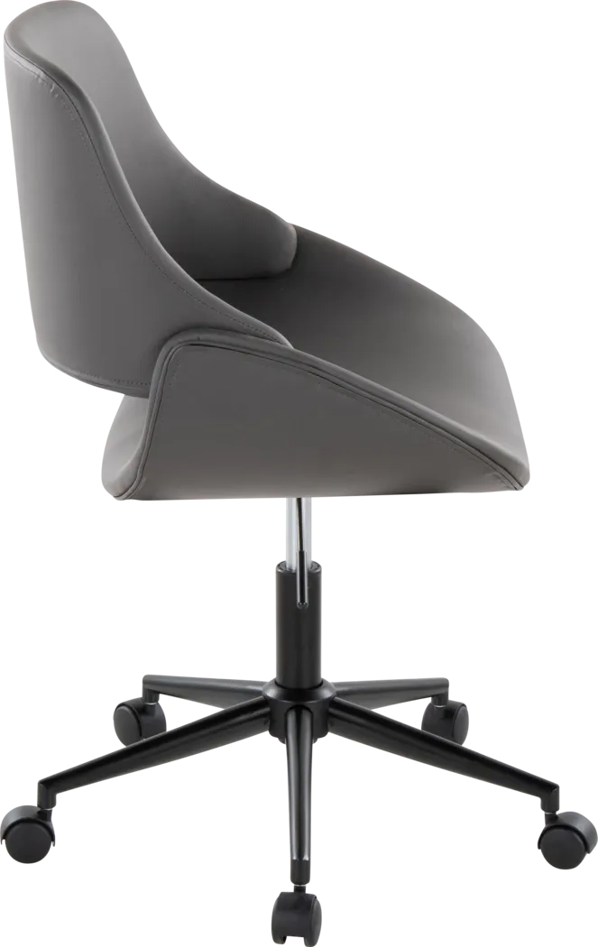 Halma I Cream Desk Chair - Thumbnail - Image 4