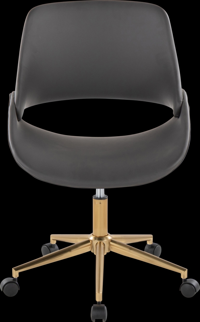 Halma II Cream Desk Chair - Thumbnail - Image 4