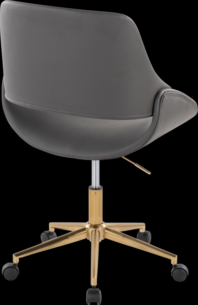 Halma II Cream Desk Chair - Thumbnail - Image 5