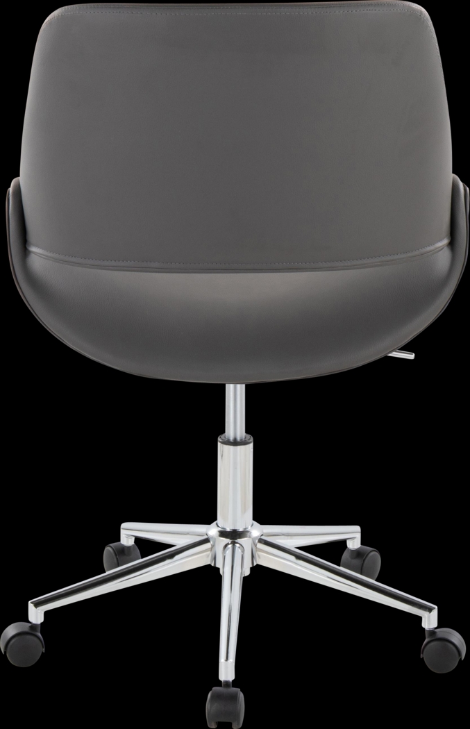 Halma III Cream Desk Chair - Thumbnail - Image 3