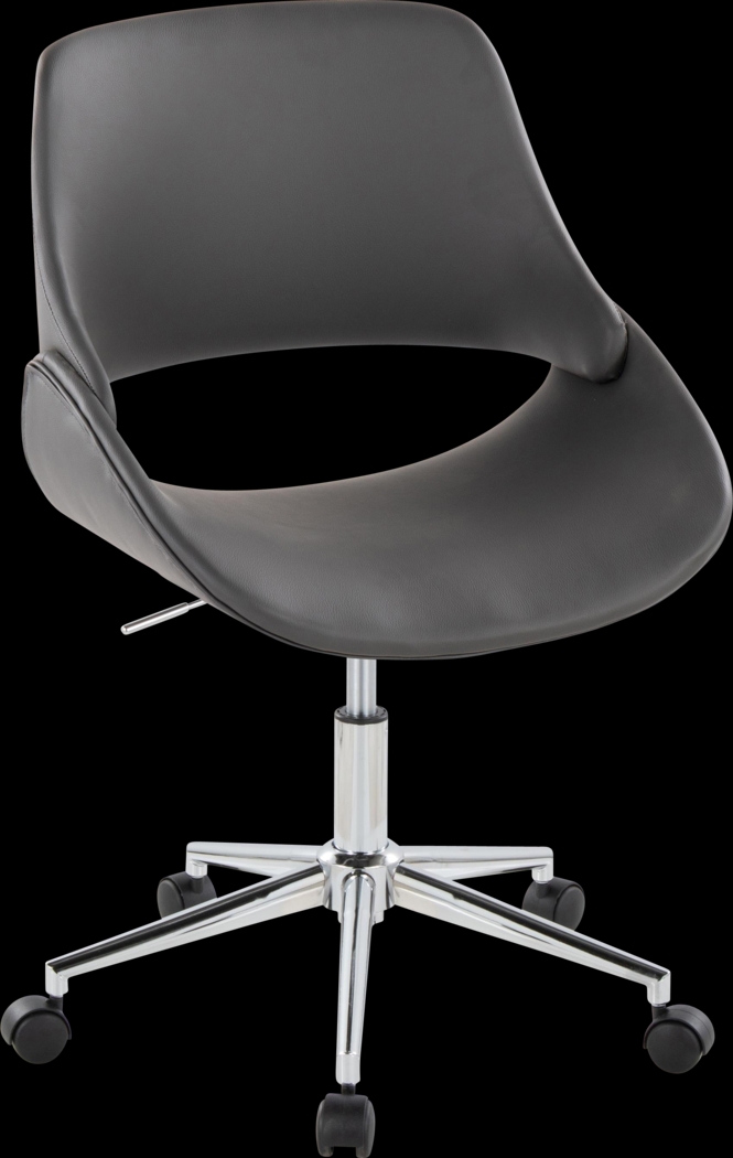 Halma III Cream Desk Chair - Thumbnail - Image 1