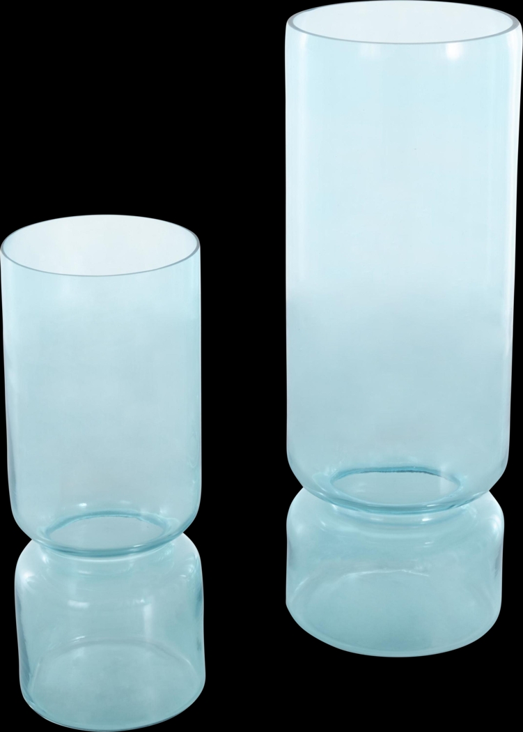 Halmi Blue Vase, Set of 2 - Thumbnail - Image 6