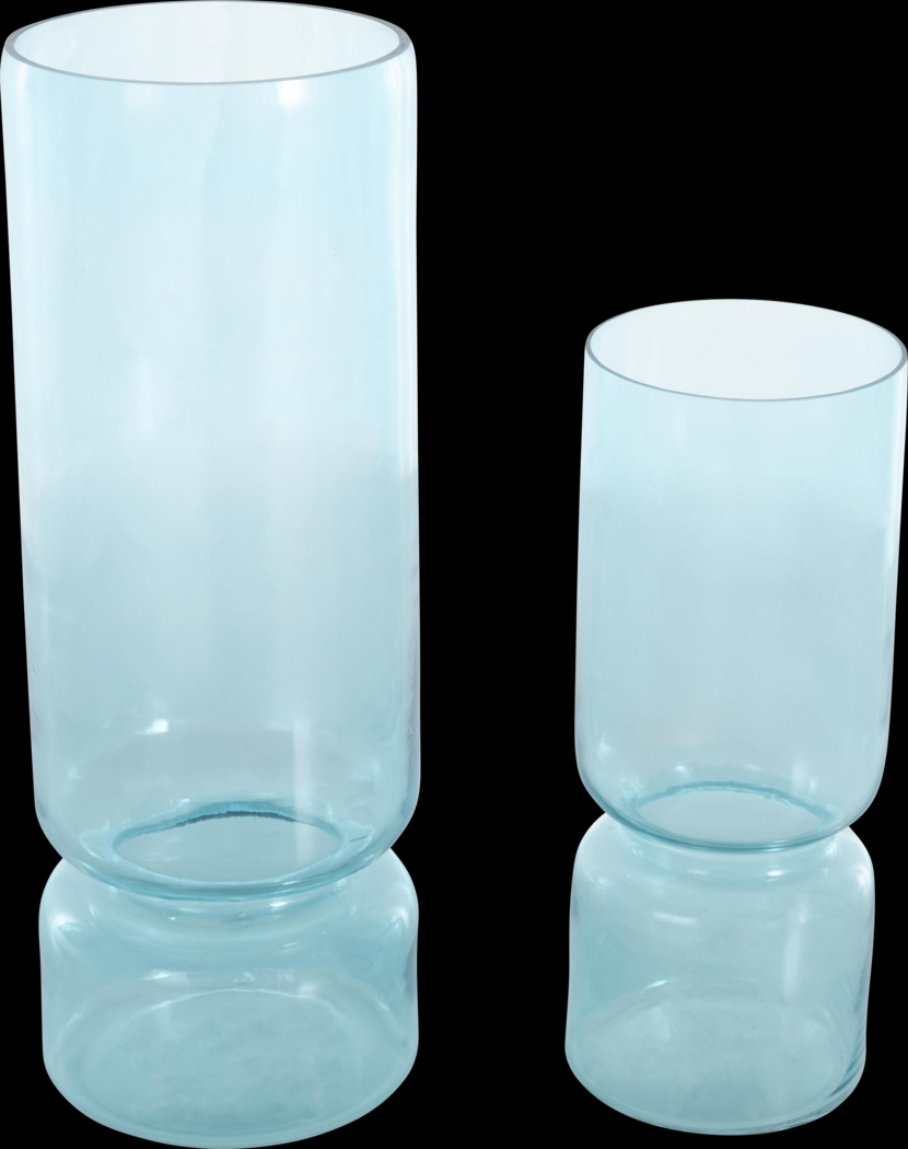 Halmi Blue Vase, Set of 2 - Thumbnail - Image 8