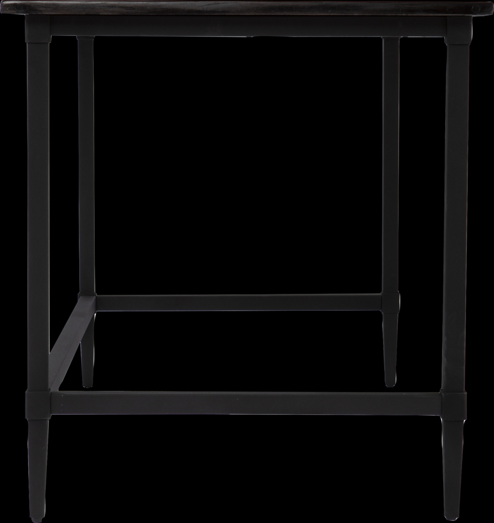 Halsell Black Desk - Thumbnail - Image 3