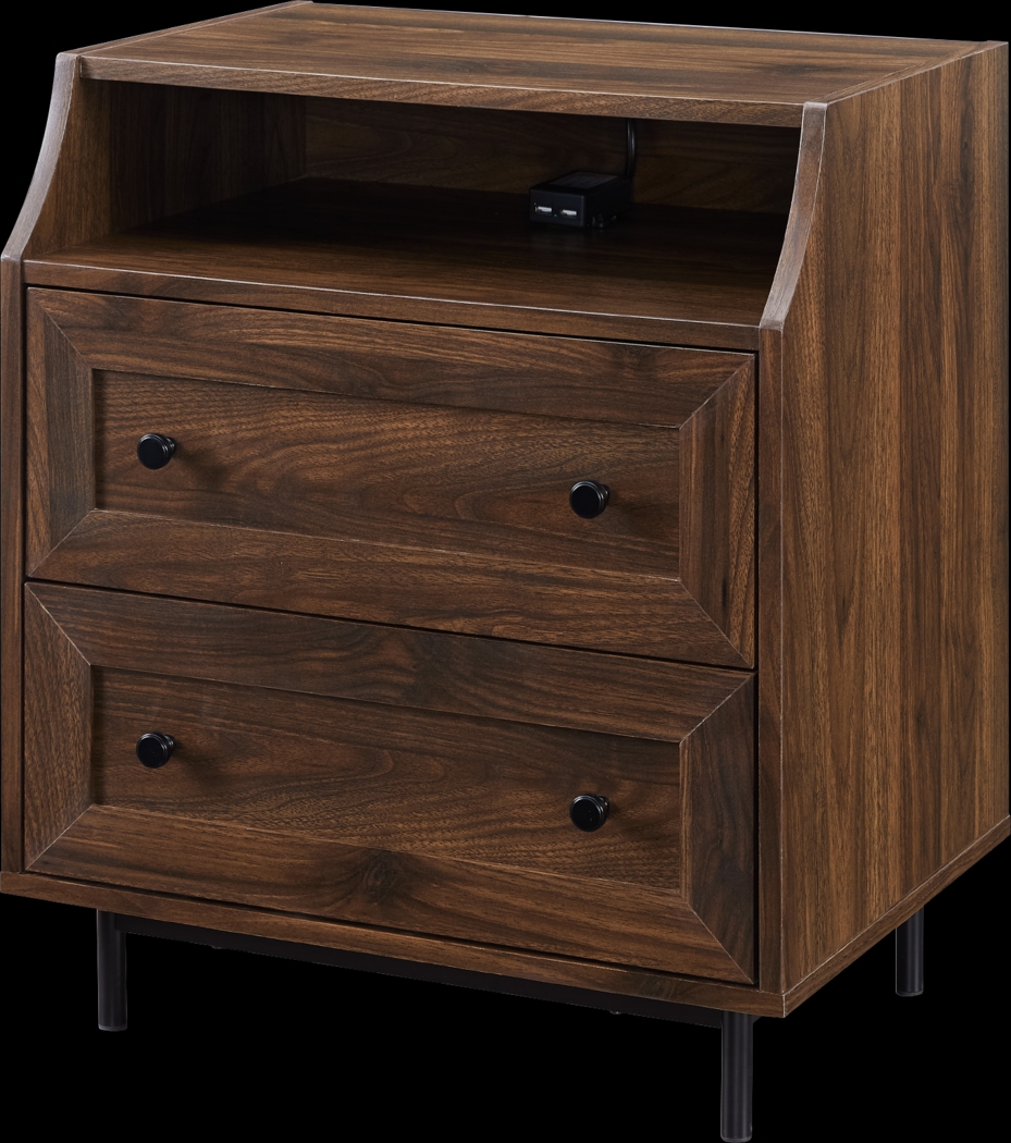 Halsford Walnut End Table - Thumbnail - Image 3