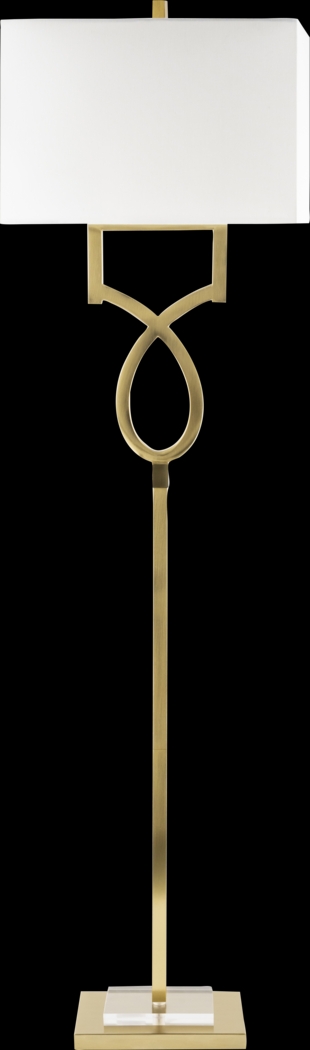 Halstead Point Brass Floor Lamp - Thumbnail - Image 1