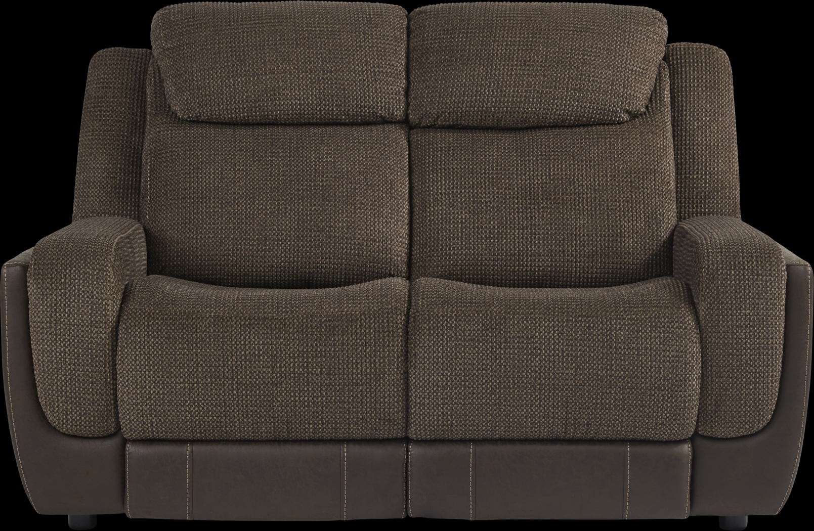 Halsted Brown 5 Pc Living Room with Reclining Sofa - Thumbnail - Image 4