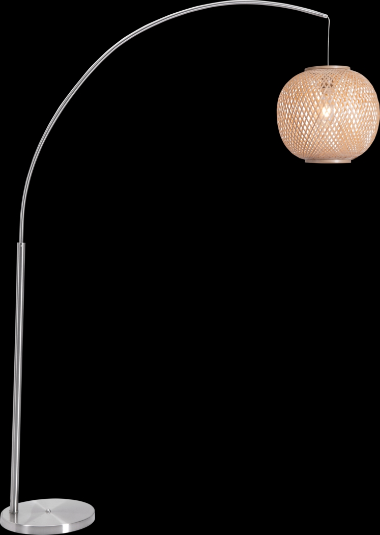 Haltington Natural Floor Lamp - Thumbnail - Image 2