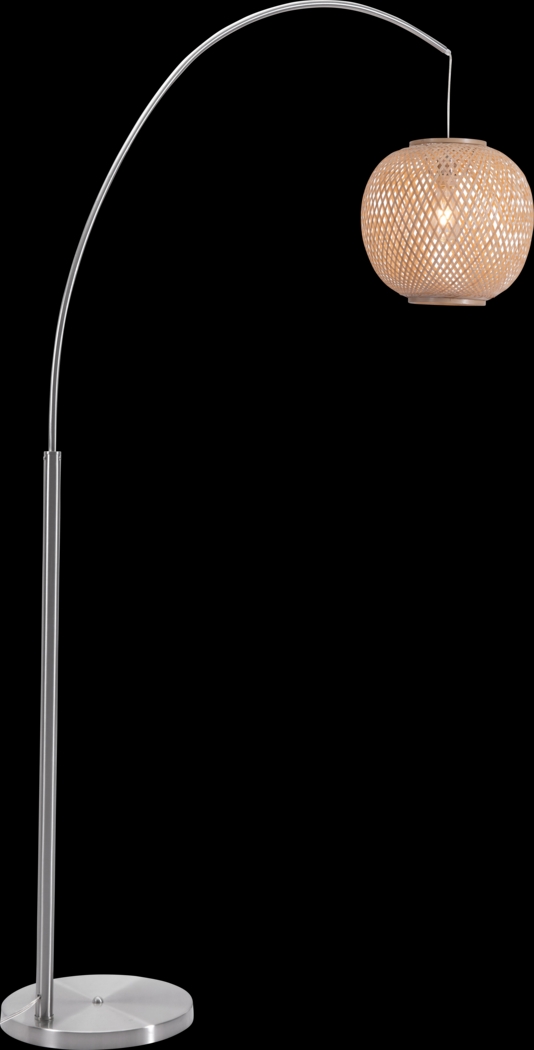 Haltington Natural Floor Lamp - Thumbnail - Image 5