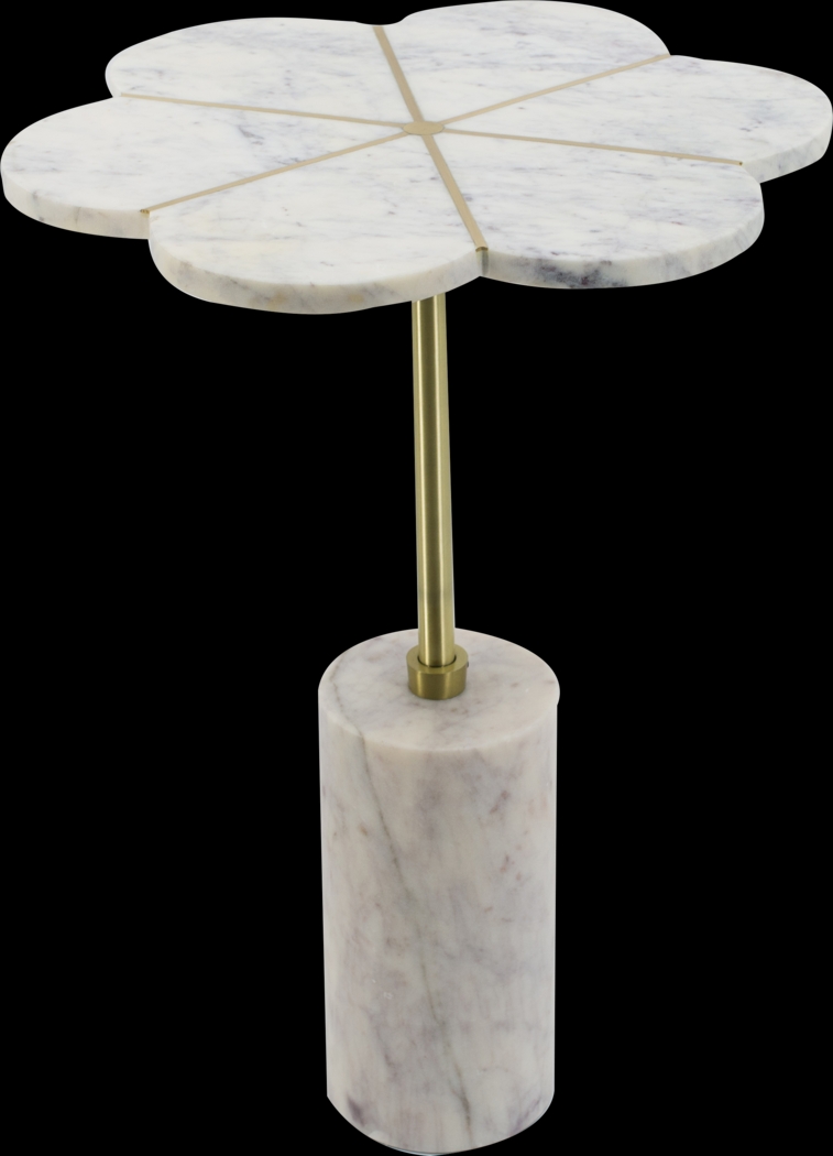 Halvern Brass Accent Table - Thumbnail - Image 1