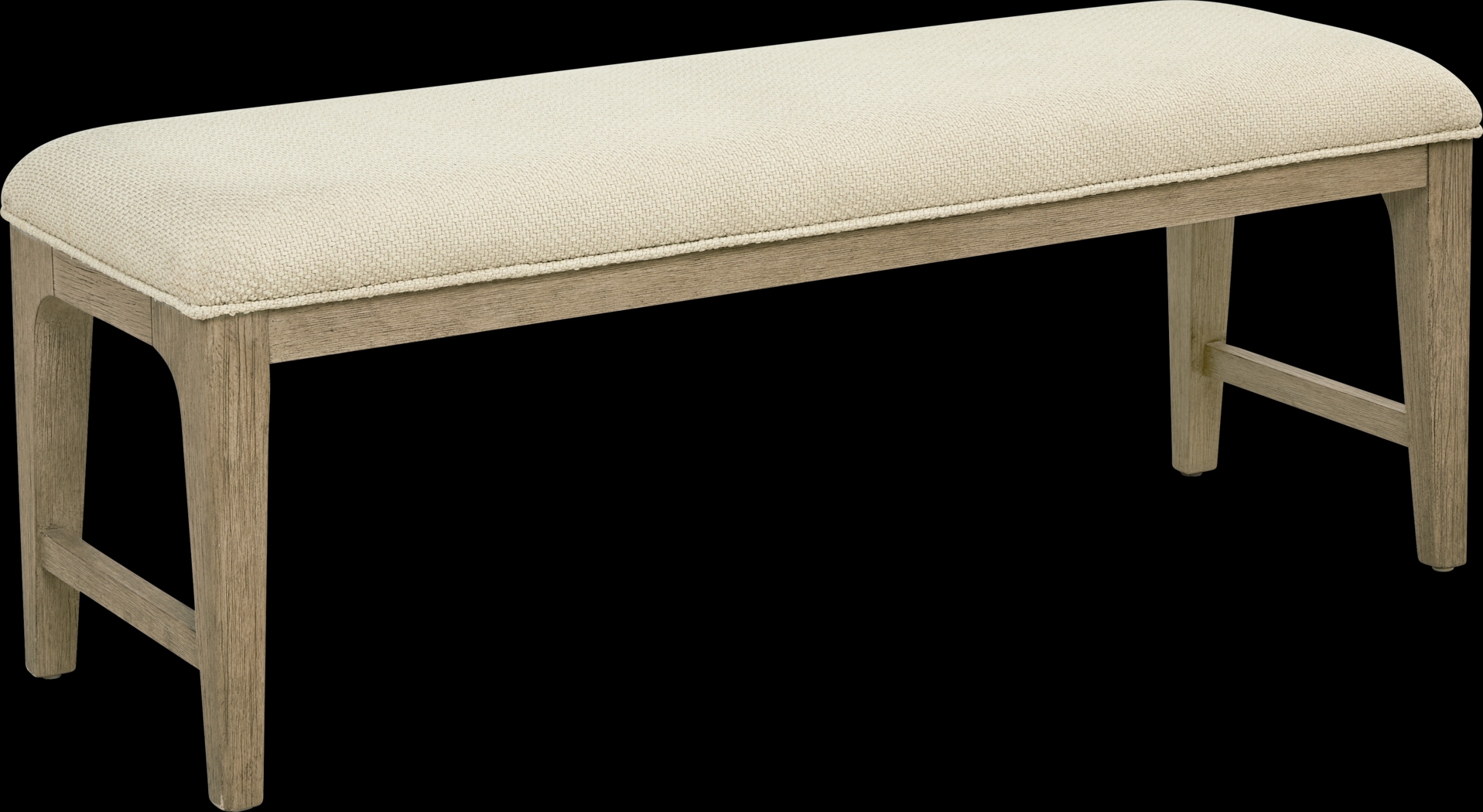 Halverson Cream Bench - Thumbnail - Image 1