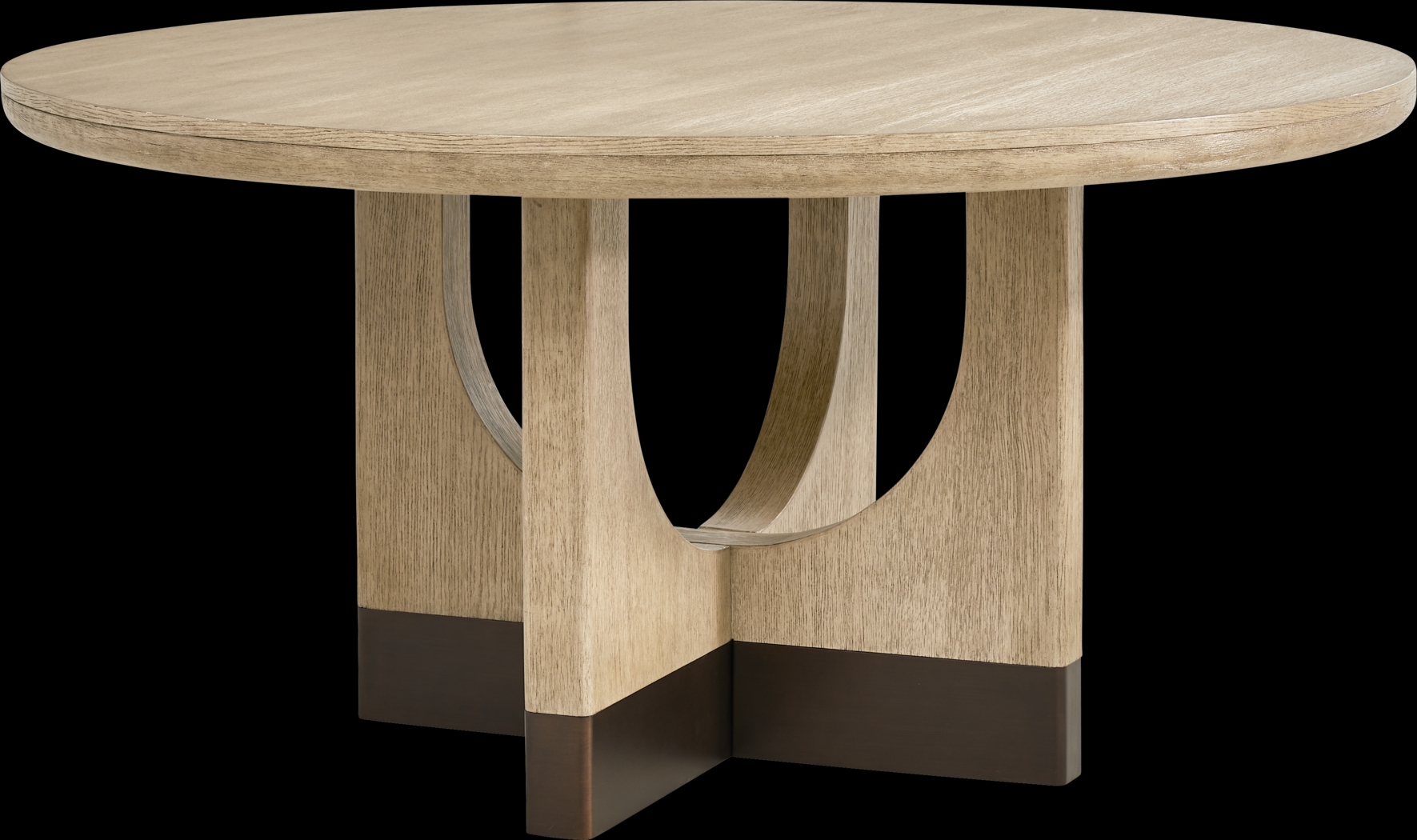 Halverson Honey 5 Pc Round Dining Room with Arm Chairs - Thumbnail - Image 2