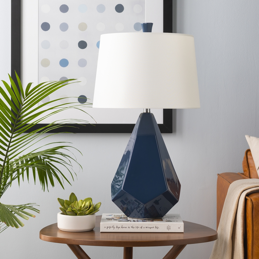 Hamaker Lane Blue Lamp - Thumbnail - Image 2