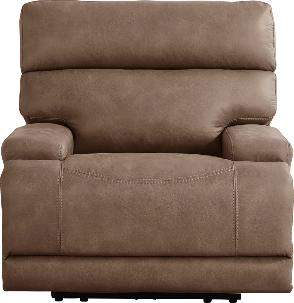 Hamilton Tobacco Dual Power Recliner - Thumbnail - Image 2