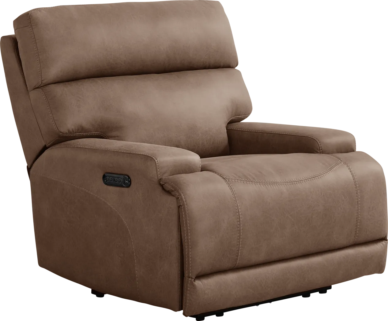 Hamilton Tobacco Dual Power Recliner - Thumbnail - Image 3