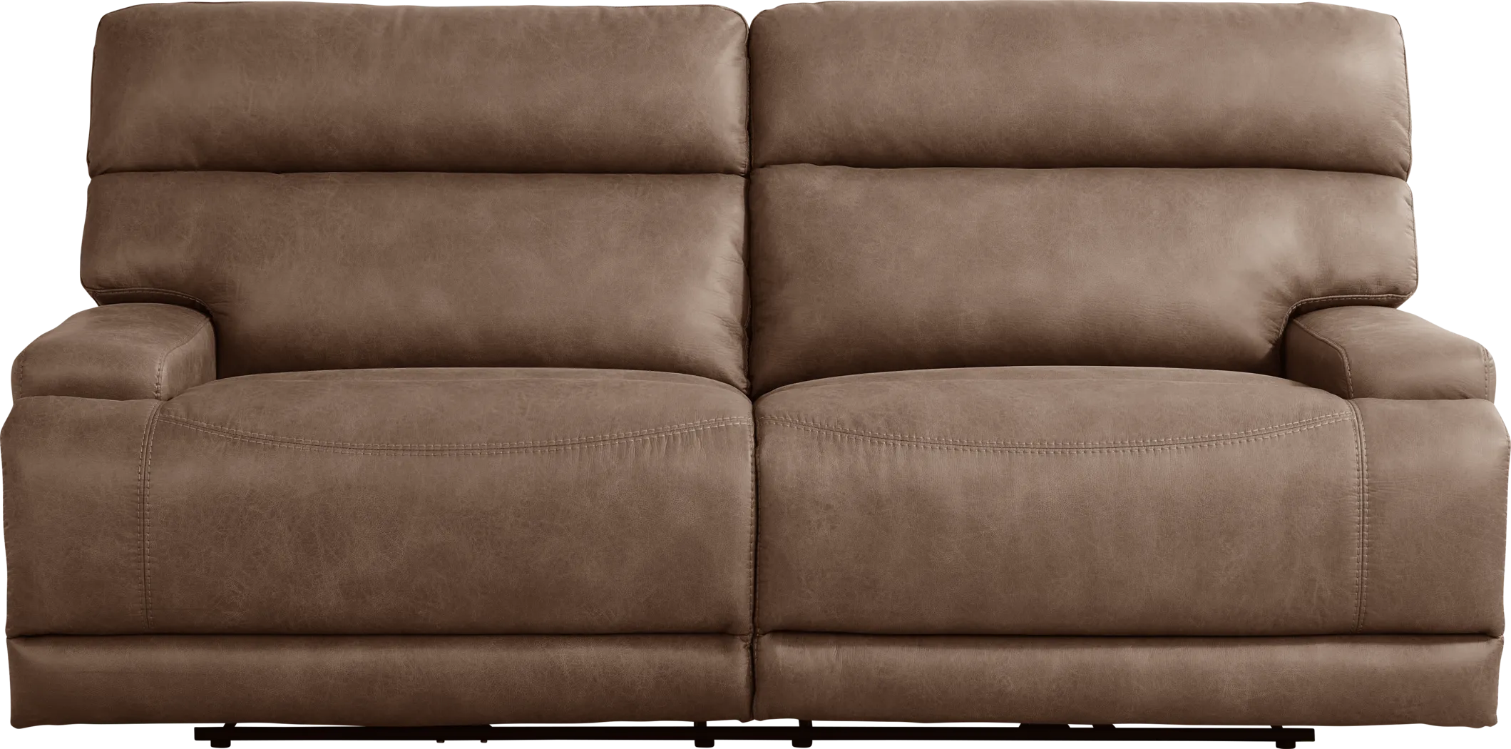 Hamilton Tobacco Dual Power Reclining Sofa - Thumbnail - Image 2