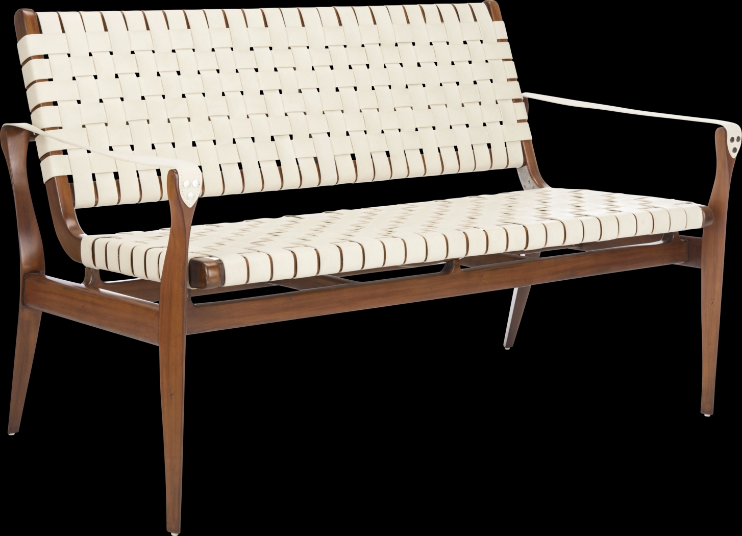 Hammad Cream Loveseat - Thumbnail - Image 1