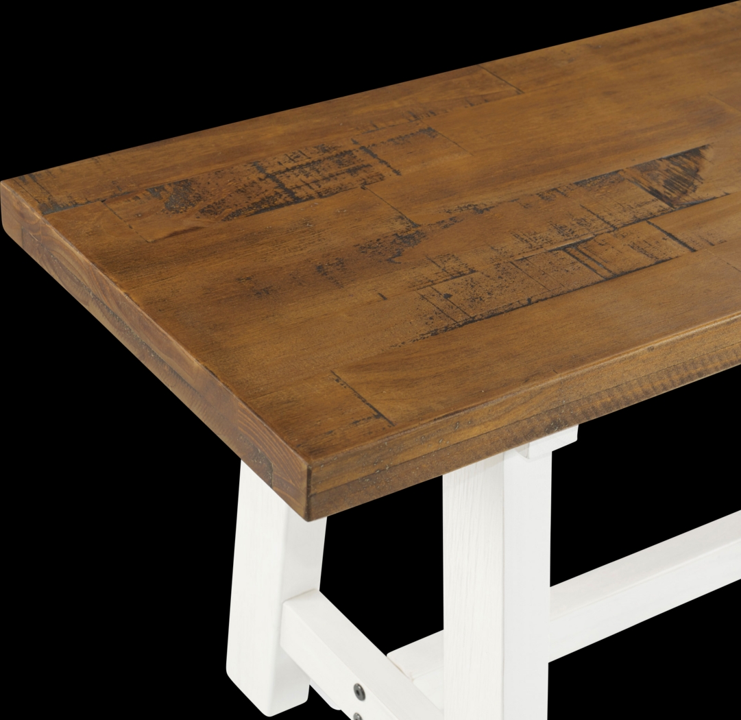Hammerwill Barnwood Dining Bench - Thumbnail - Image 4