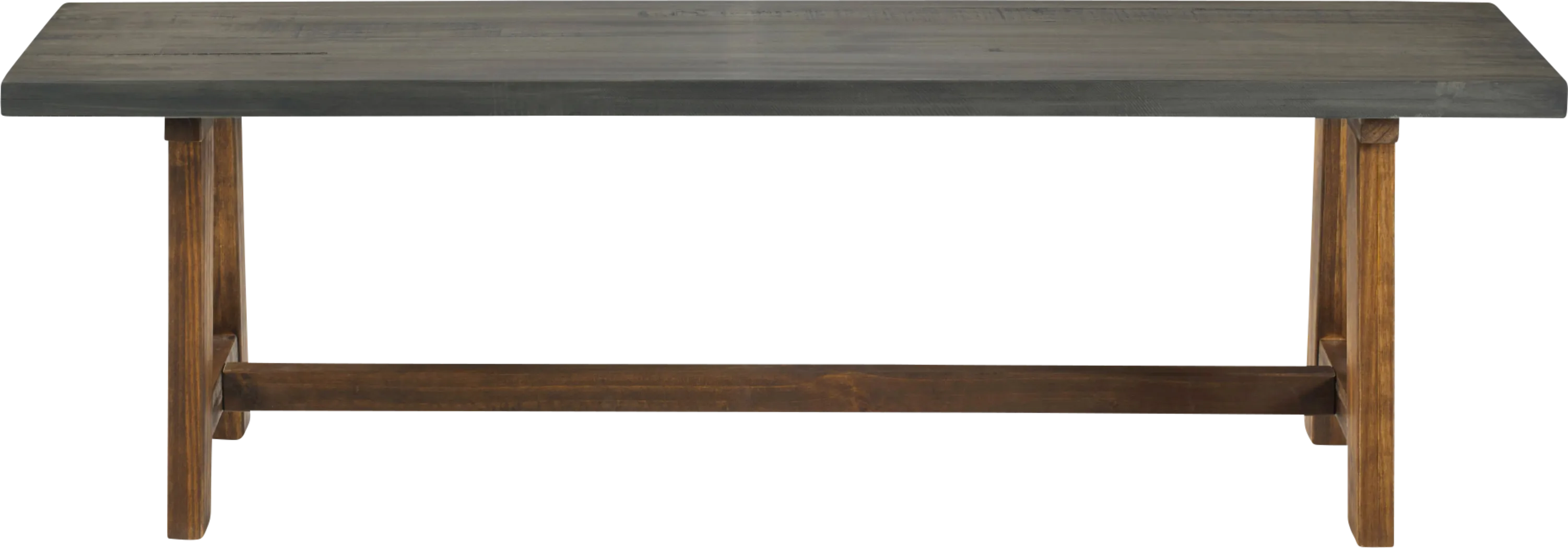 Hammerwill Gray Dining Bench - Thumbnail - Image 2