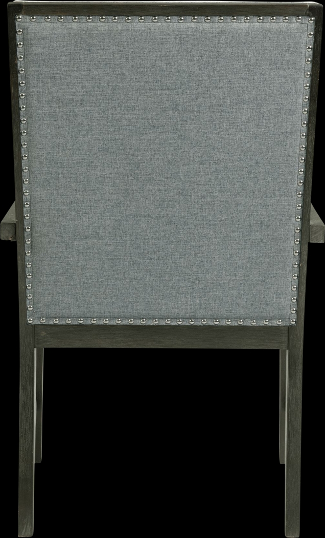 Hammerworth Gray Arm Chair, Set of 2 - Thumbnail - Image 11