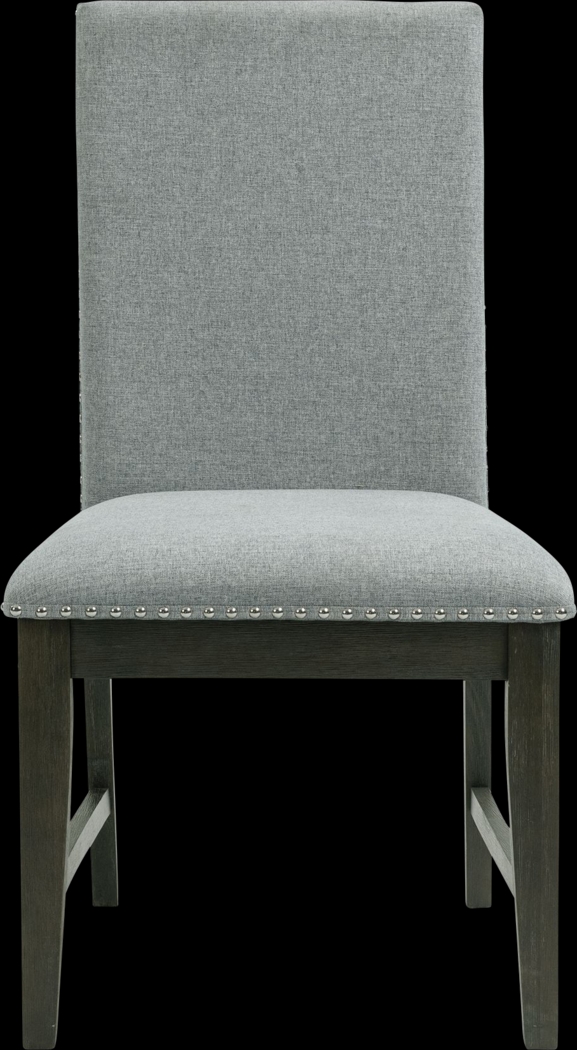 Hammerworth Gray Side Chair, Set of 2 - Thumbnail - Image 11