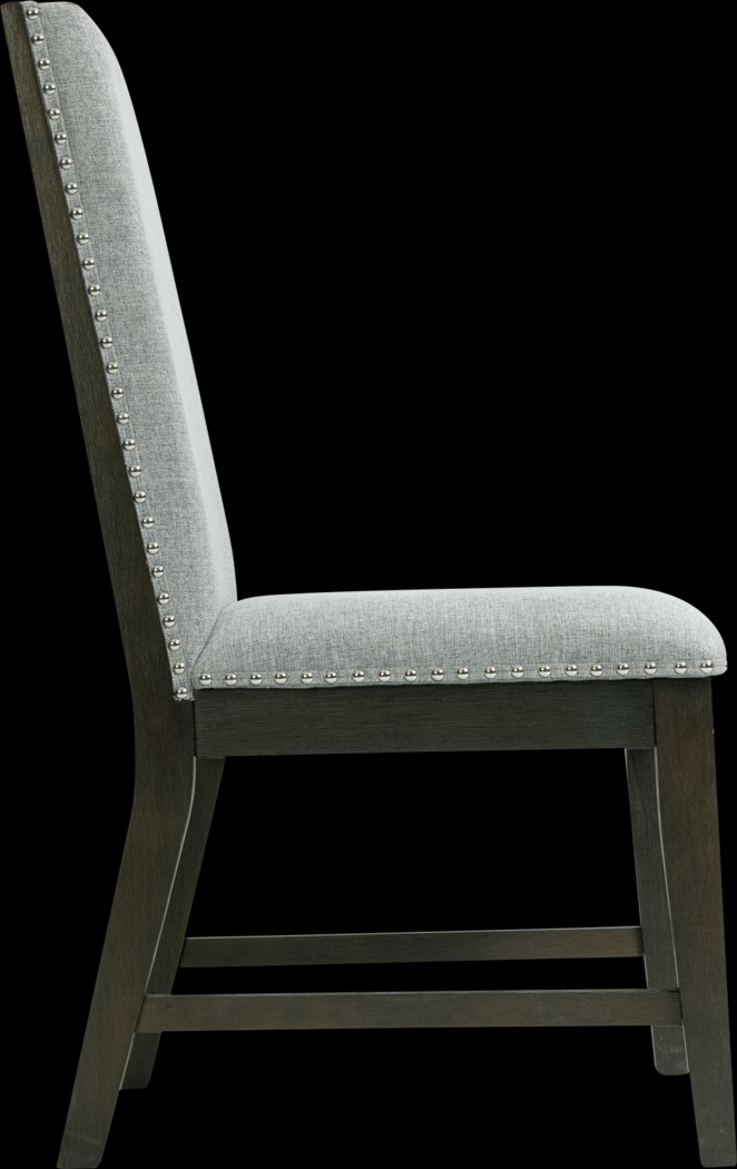 Hammerworth Gray Side Chair, Set of 2 - Thumbnail - Image 12