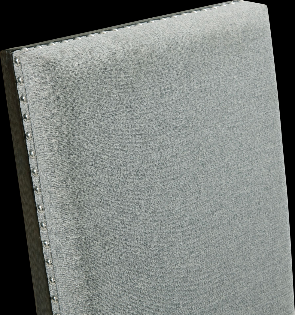 Hammerworth Gray Side Chair, Set of 2 - Thumbnail - Image 5