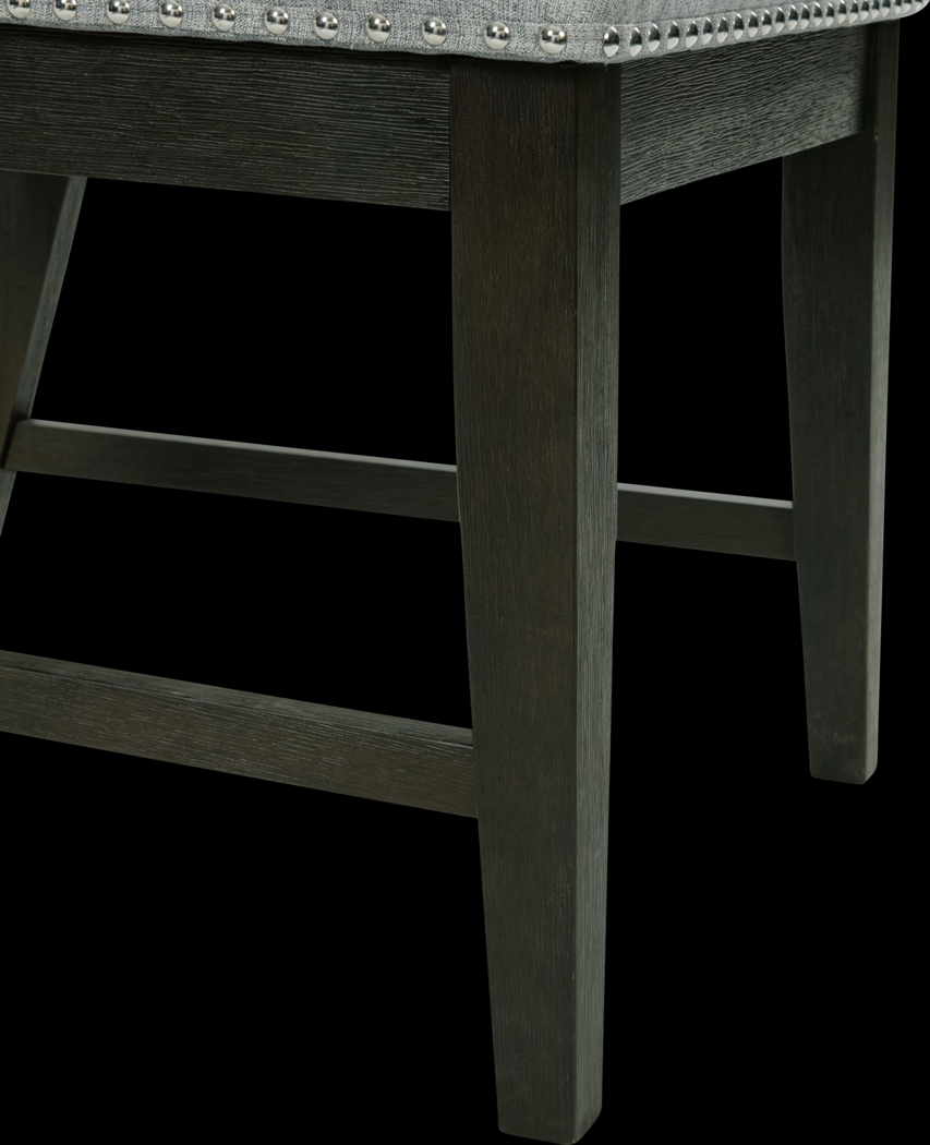 Hammerworth Gray Side Chair, Set of 2 - Thumbnail - Image 7