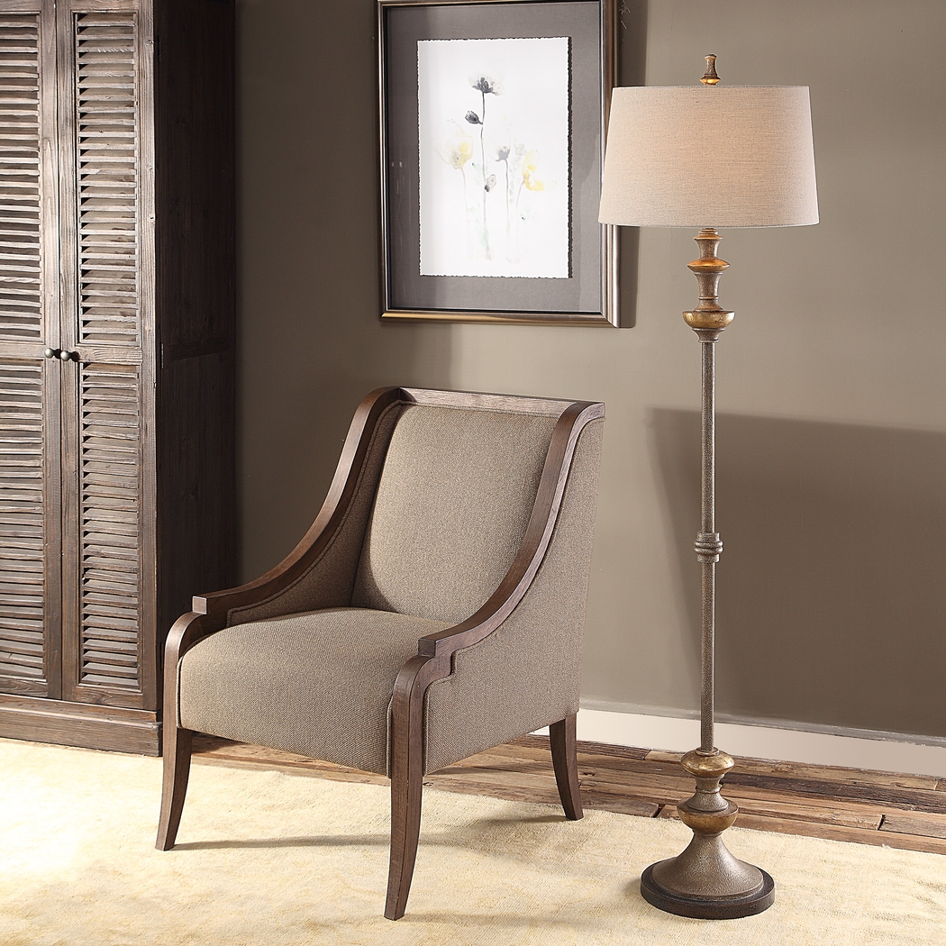 Hammond Heights Silver Floor Lamp - Thumbnail - Image 4