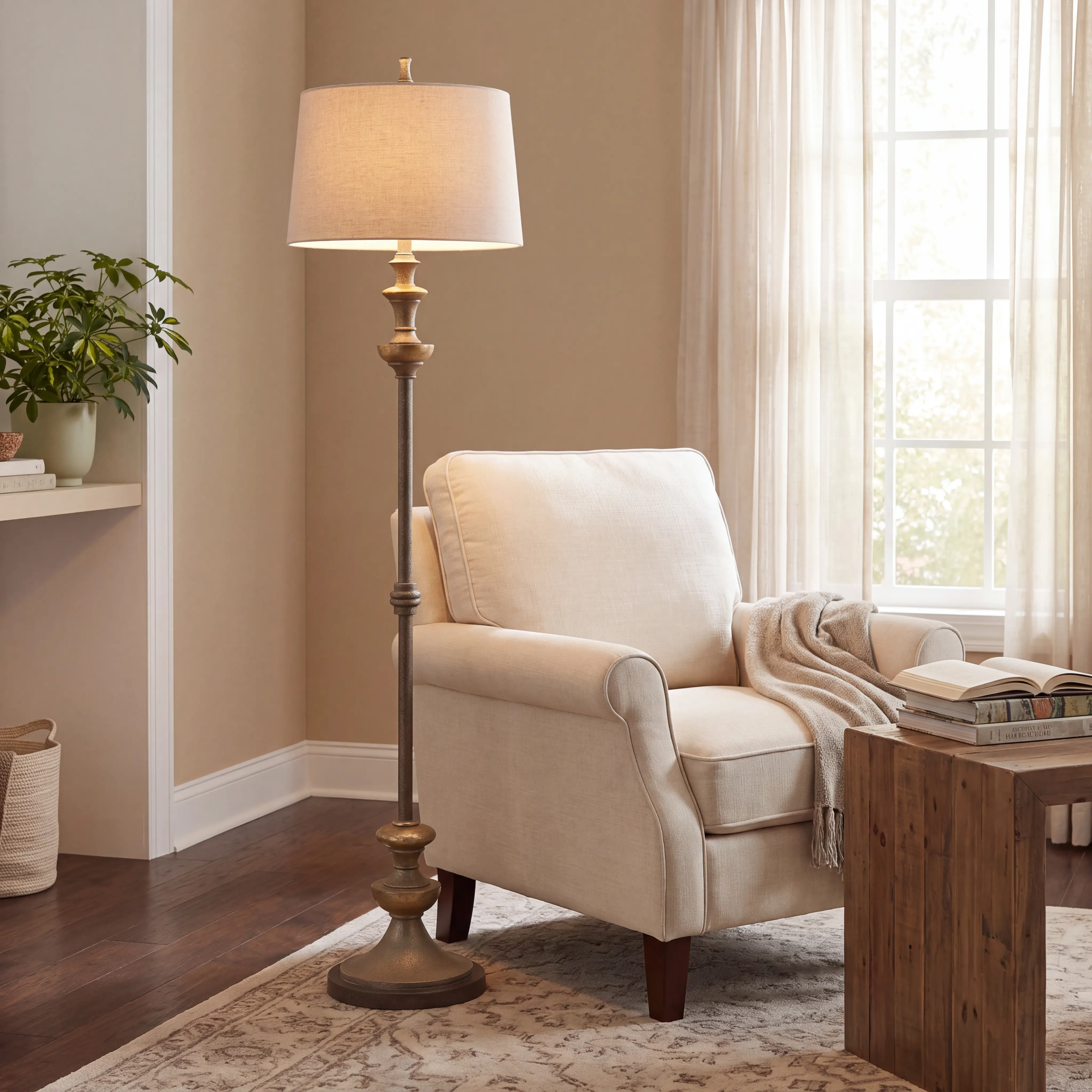 Hammond Heights Silver Floor Lamp - Thumbnail - Image 5