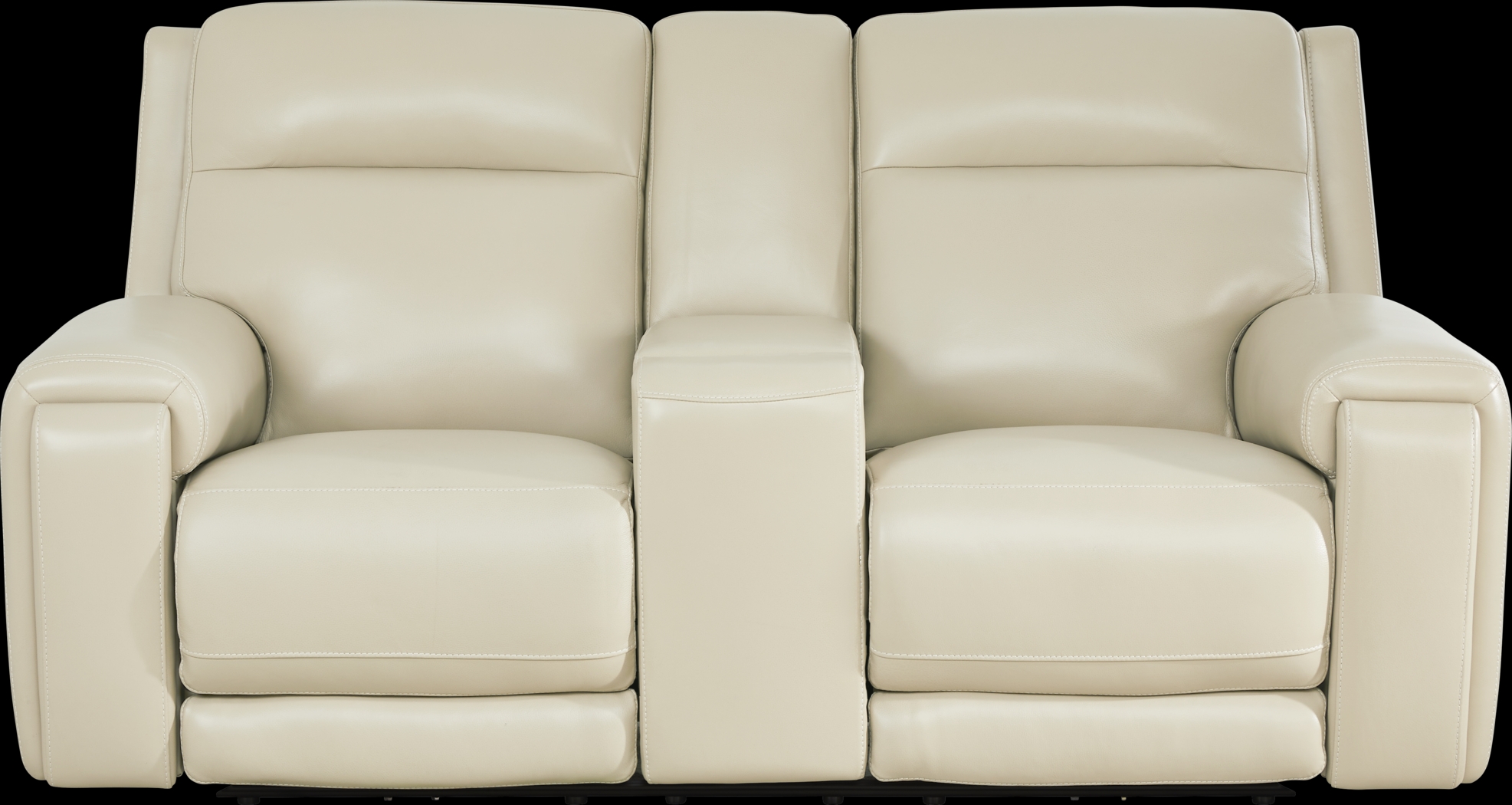 Hammond Park Beige Leather 8 Pc Triple Power Reclining Living Room - Thumbnail - Image 6