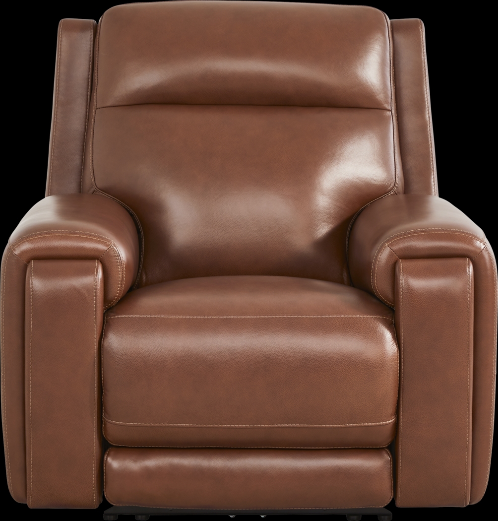 Hammond Park Brown Leather 8 Pc Triple Power Reclining Living Room - Thumbnail - Image 13