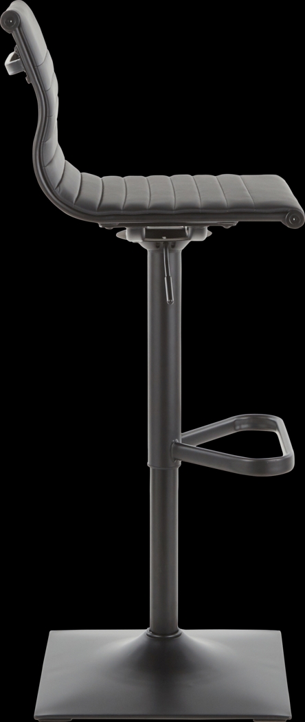 Hampden Black Adjustable Barstool - Thumbnail - Image 2